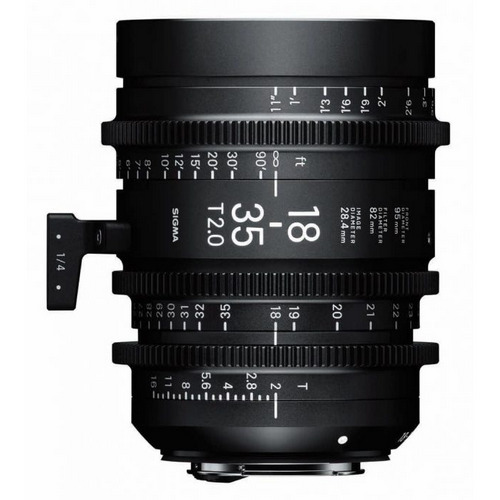 Изображения SIGMA High Speed Zoom Line, 18-35mm T2 Canon EF mount с метрической шкалой