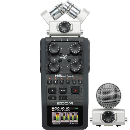Изображения ZOOM H6 Portable Recorder Field Kit