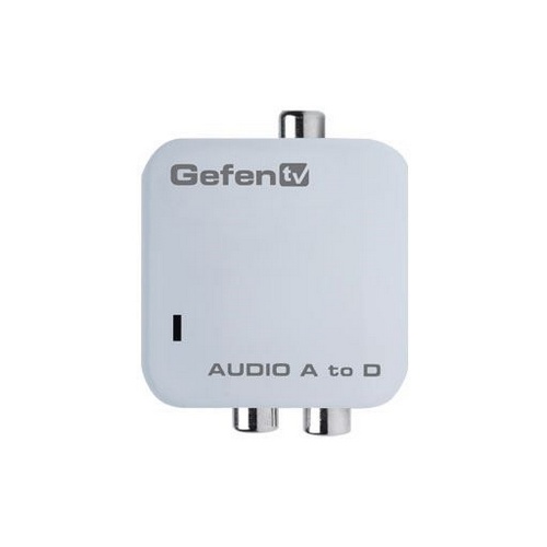 Преобразователь небалансного стерео аудио сигнала в цифровой формат GEFEN GTV-AAUD-2-DIGAUD