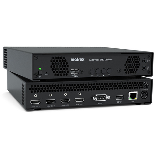 Изображения MATROX Maevex 6152 Quad 4K, MVX-D6152-4
