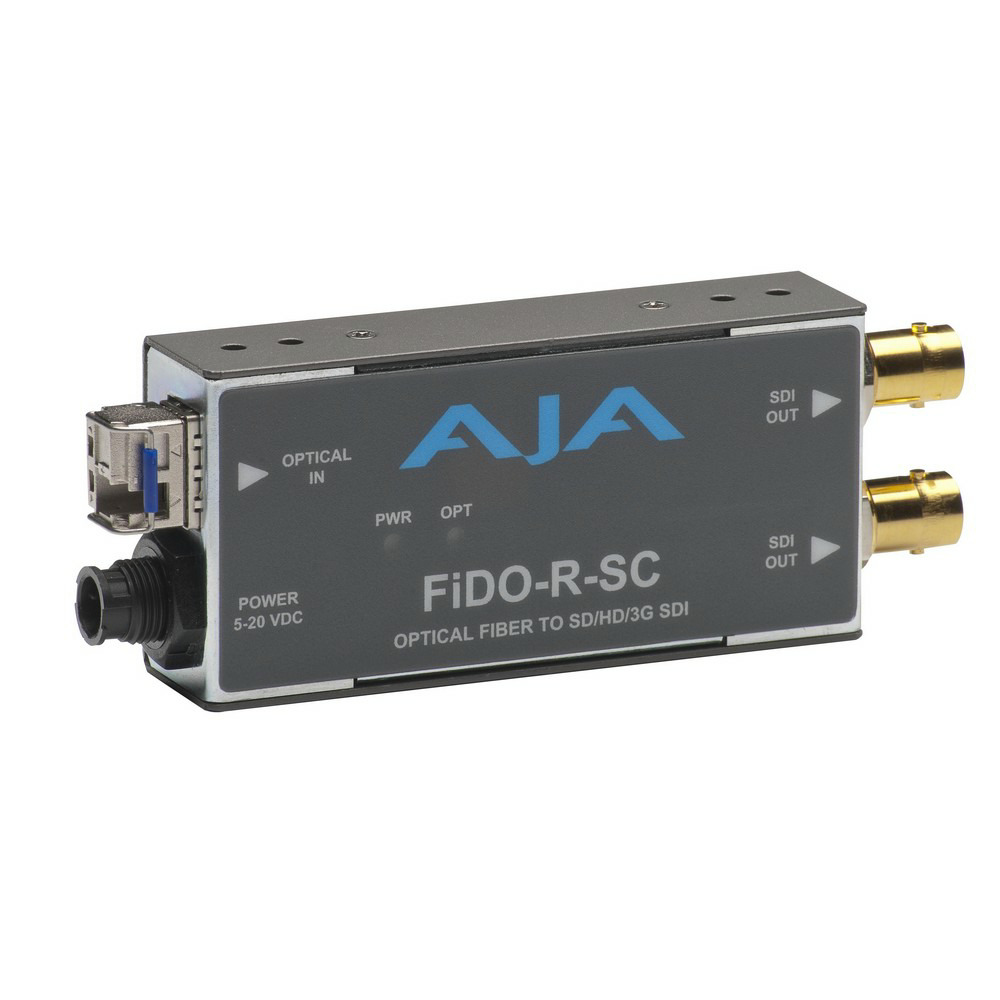 Приемник по оптике 3G HD-SDI AJA FiDO-R-SC