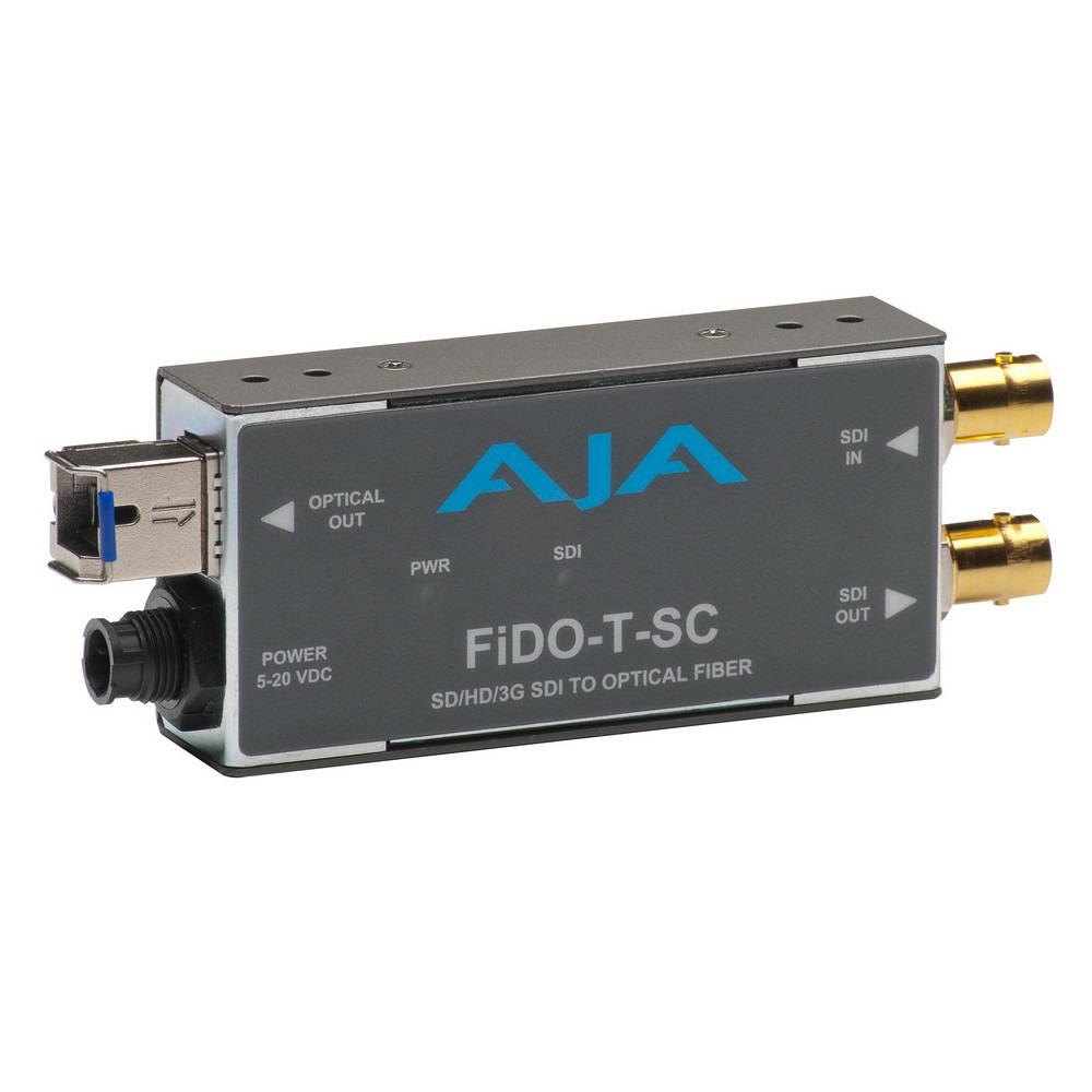 Передатчик по оптике 3G HD-SDI AJA FiDO-T-SC