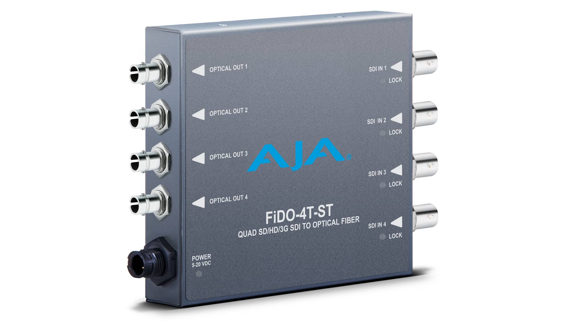 Передатчик по оптике 3G HD-SDI AJA FiDO-4T-ST