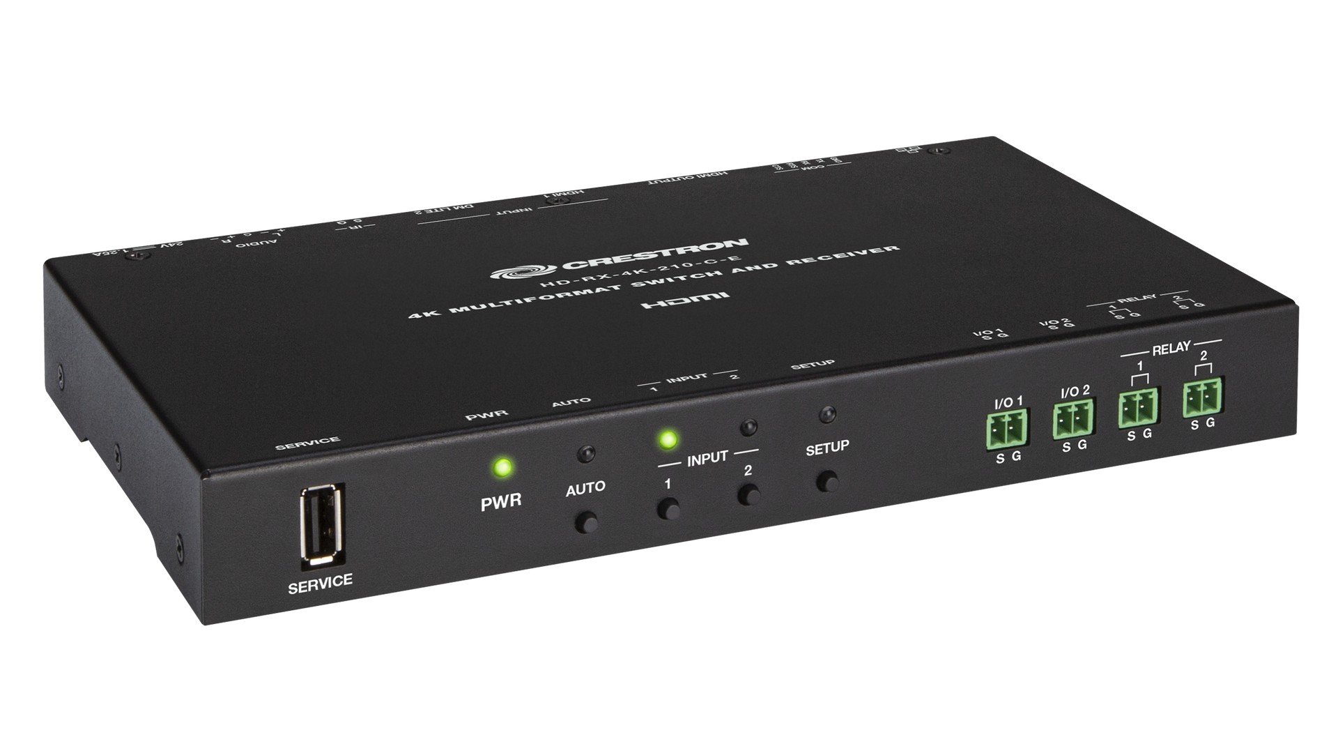 Приемник по витой паре HDMI, аудио CRESTRON HD-RX-4K-210-C-E