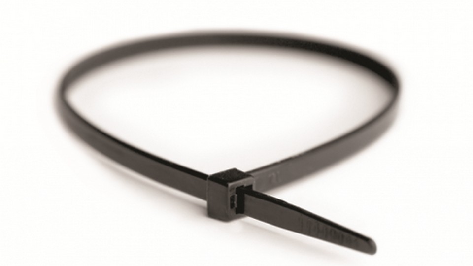 Изображения DKC 290х4,5 черная эластичная (100шт), 21317