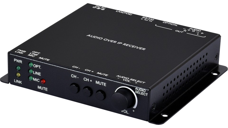 Приемник по витой паре аудио, RS -232 CYPRESS CH-A320RX