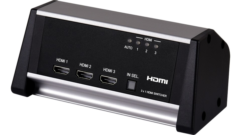 Коммутатор 4K HDMI 3x1 CYPRESS CPLUS-V3H1H-TB