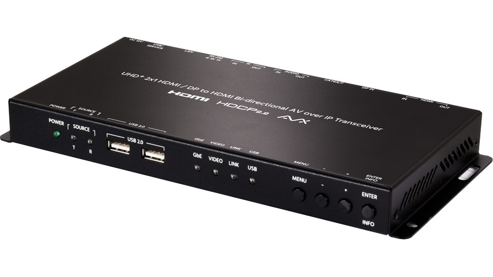Приемопередатчик по IP-сети HDMI, DisplayPort CYPRESS VEX-X5102TR-B1C
