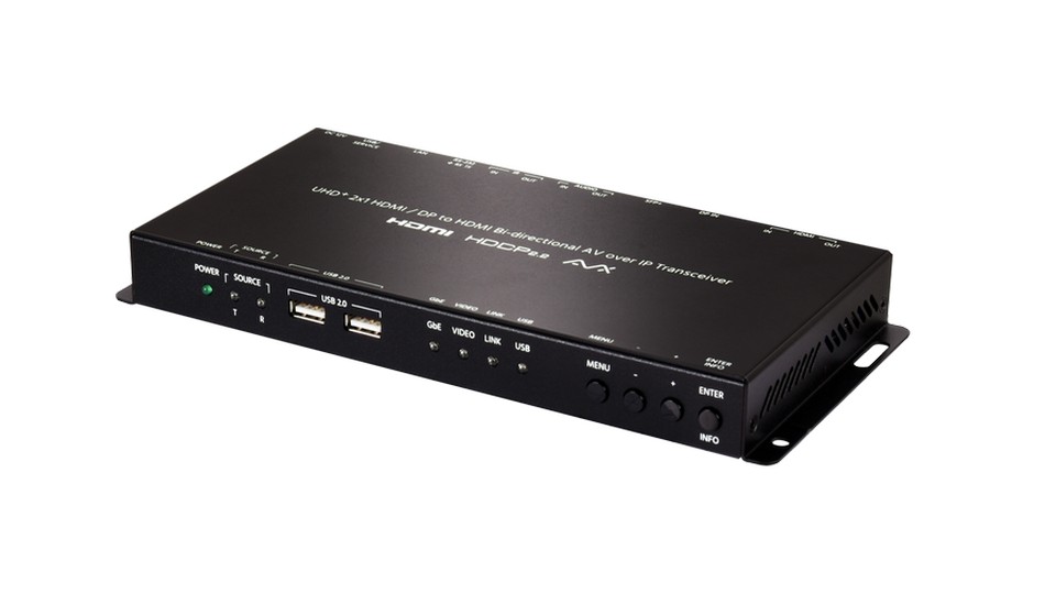 Приемопередатчик по IP-сети HDMI, DisplayPort CYPRESS VEX-X5102TR-B1F