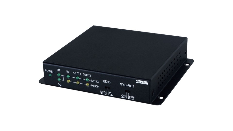 Усилитель-распределитель HDMI UHD (4K) 1:2 CYPRESS CPLUS-V2T