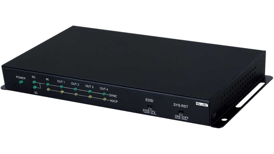 Усилитель-распределитель HDMI UHD (4K) 1:4 CYPRESS CPLUS-V4T