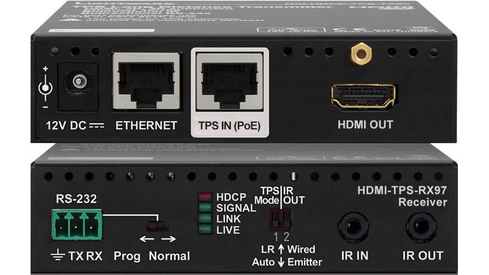Приемник по витой паре HDMI, DVI, Ethernet, RS -232, IR, аудио LIGHTWARE HDMI-TPS-RX97