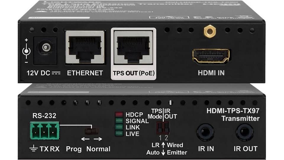 Передатчик по витой паре HDMI, DVI, Ethernet, RS -232, IR, аудио LIGHTWARE HDMI-TPS-TX97