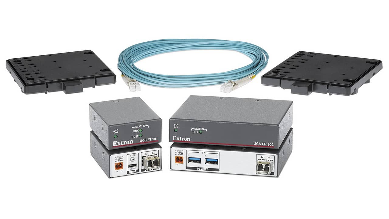 Комплект для передачи по оптике USB EXTRON UCS FTR 900 Kit, 42-298-01
