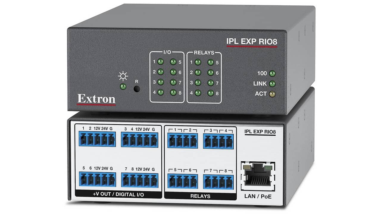 Интерфейс расширения IP Link Pro EXTRON IPL EXP RIO8, 60-1907-01
