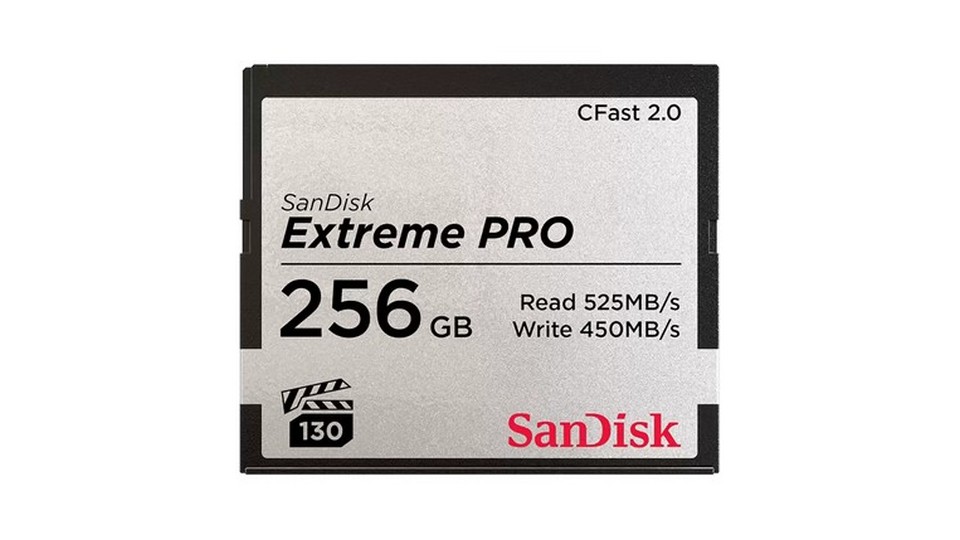 Изображения SANDISK 256GB Extreme PRO CFast 2.0, SDCFSP-256G-G46D