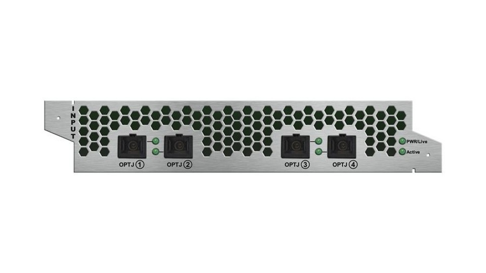 Плата входов оптическая LIGHTWARE MX2M-4OPTJ-IB