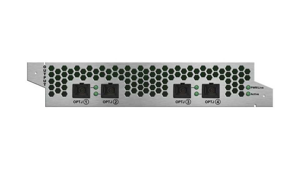 Плата выходов оптическая LIGHTWARE MX2M-4OPTJ-OB