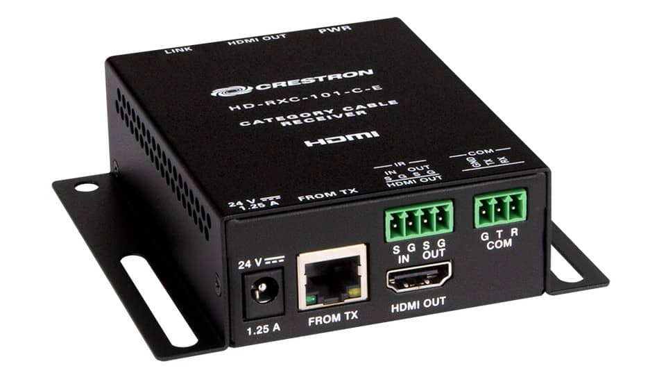 Приемник по витой паре HDMI, RS -232, ИК CRESTRON HD-RXC-101-C-E