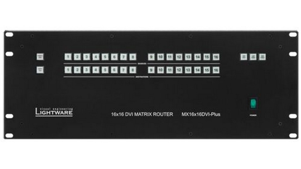 Матричный коммутатор DVI 16x16 LIGHTWARE MX16x16DVI-Plus