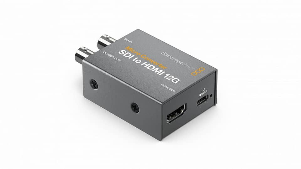 Изображения BLACKMAGIC DESIGN Micro Converter SDI to HDMI 12G, CONVCMIC/SH12G