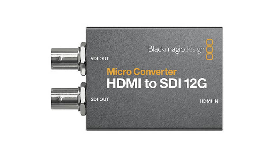 Скан-конвертер BLACKMAGIC DESIGN Micro Converter HDMI to SDI 12G, CONVCMIC/HS12G