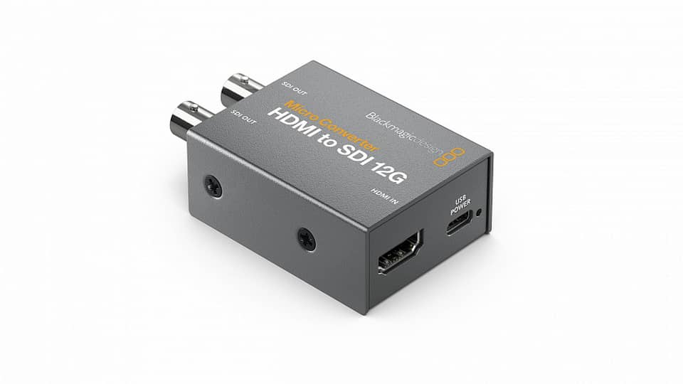 Изображения BLACKMAGIC DESIGN Micro Converter HDMI to SDI 12G, CONVCMIC/HS12G