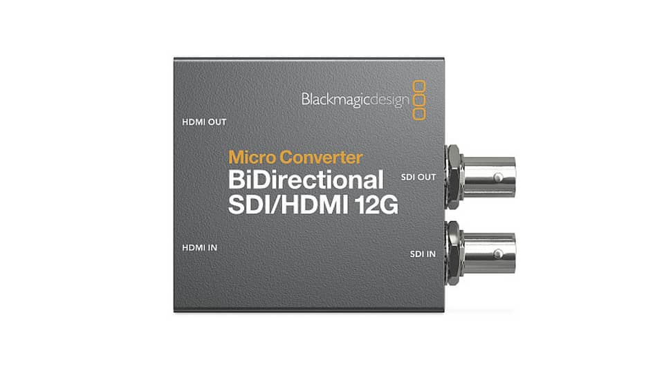 Скан-конвертер BLACKMAGIC DESIGN Micro Converter BiDirectional SDI/HDMI 12G, CONVBDC/SDI/HDMI12G