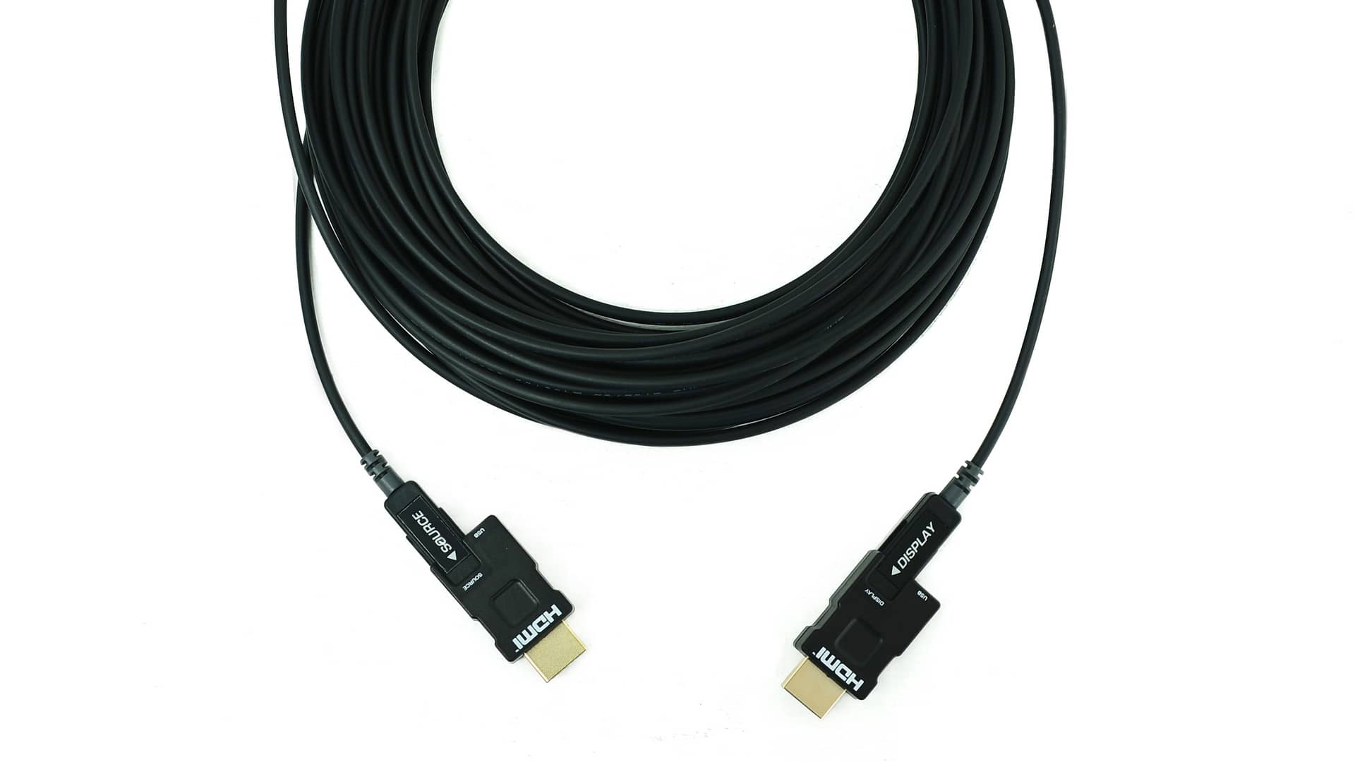Кабель HDMI (вилка-вилка) гибридный 10м OPTICIS LHM2-PL-10