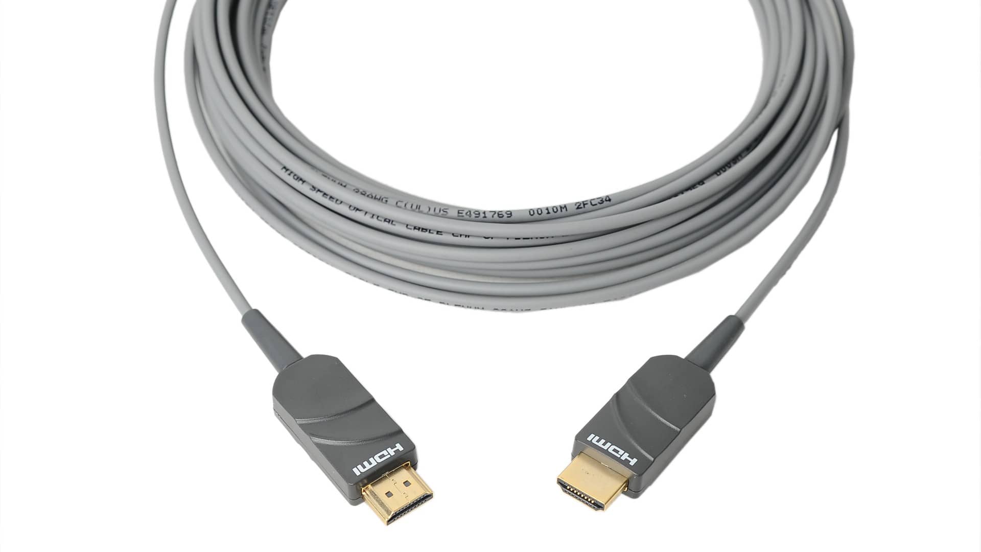 Кабель HDMI (вилка-вилка) гибридный 10м OPTICIS LHM2-NL-10