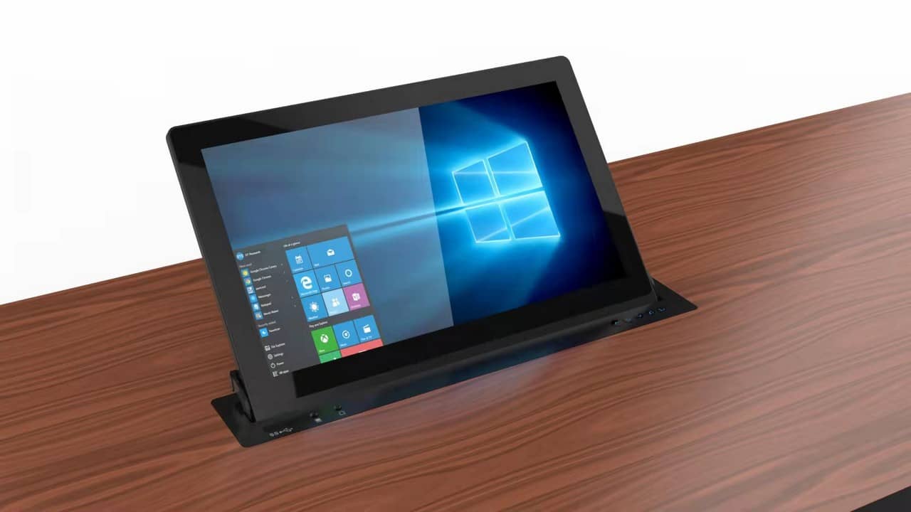 Встраиваемый дисплей 1920x1080 WIZE Genius Ergo, WR-17GE Black