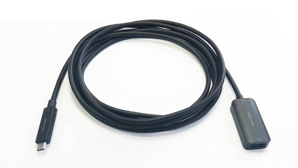 Кабель USB-C (вилка) - USB-A (розетка) KRAMER CA-USB31/CAE-10