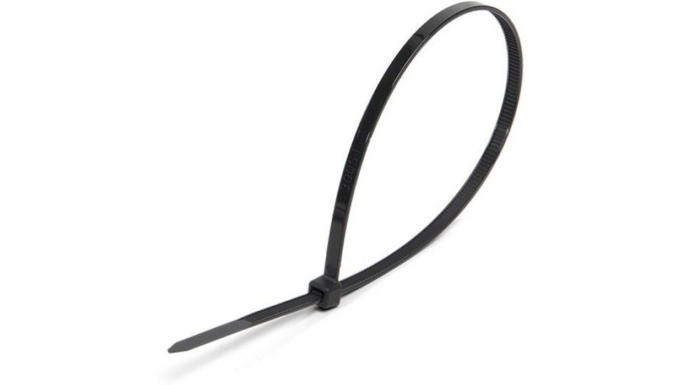 Изображения 300х4 черная (100шт.) NORD морозостойкая, 79748