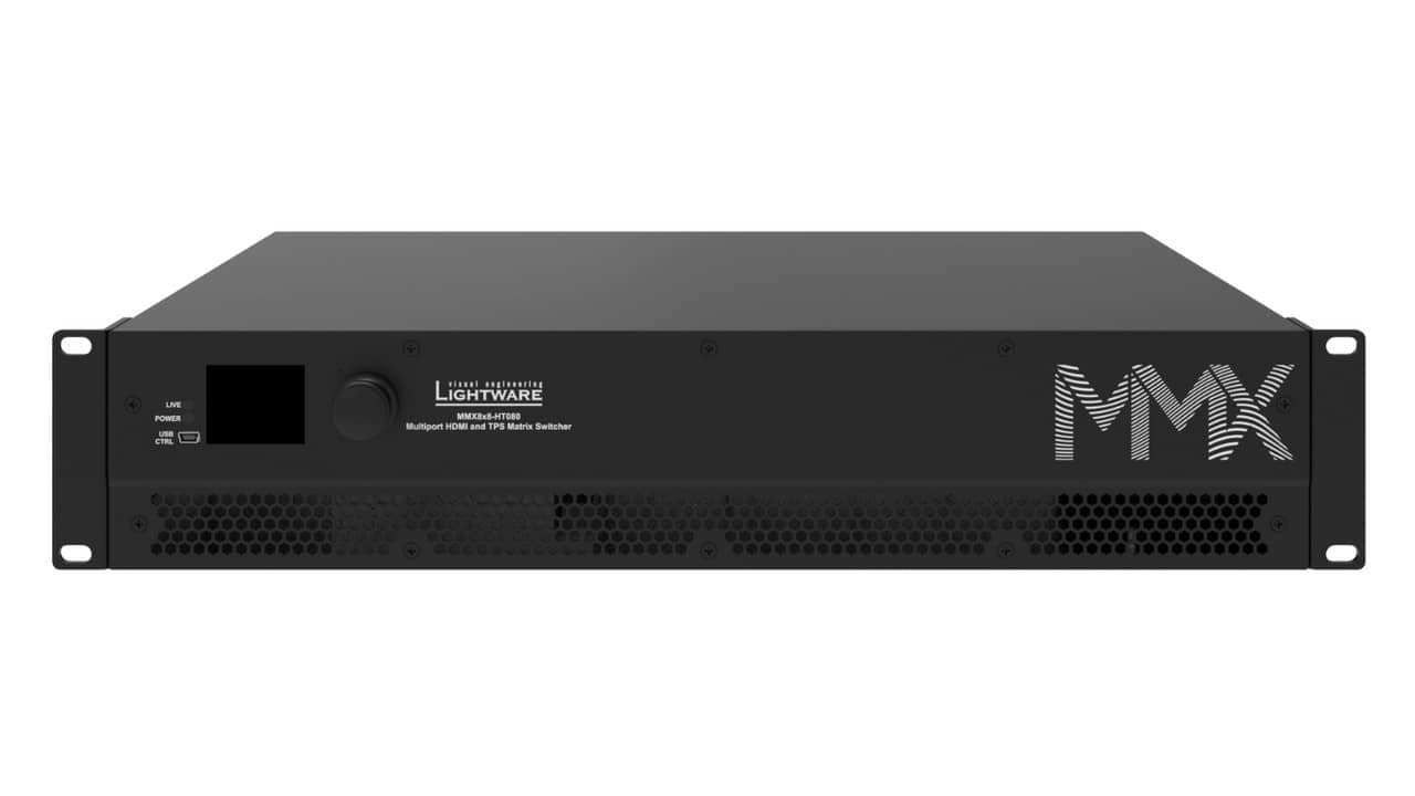 Матричный коммутатор HDMI+TPS 8x8 LIGHTWARE MMX8x8-HT080