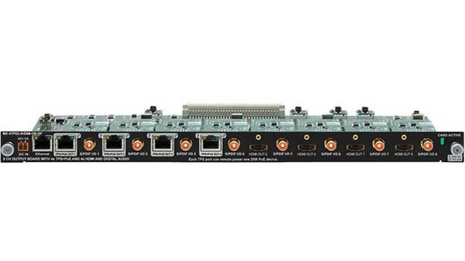 Плата выходов HDMI, TPS LIGHTWARE MX-4TPS2-4HDMI-OB-SP