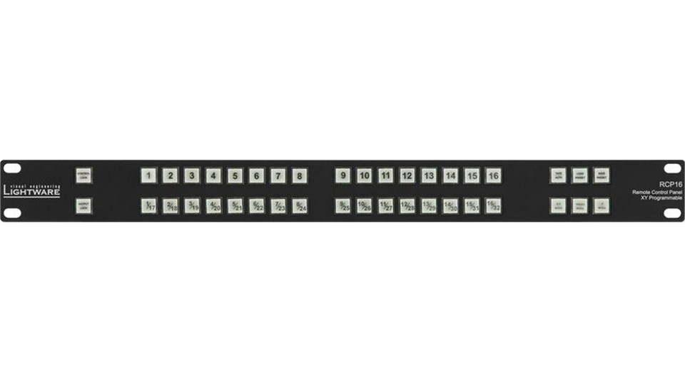 Панель управления кнопочная LIGHTWARE MX-RCP16