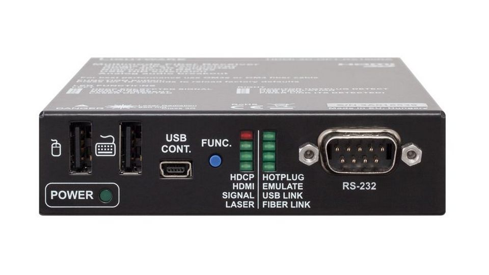 Приемник по оптике HDMI+аудио+RS232+USB LIGHTWARE HDMI-3D-OPT-RX150RA