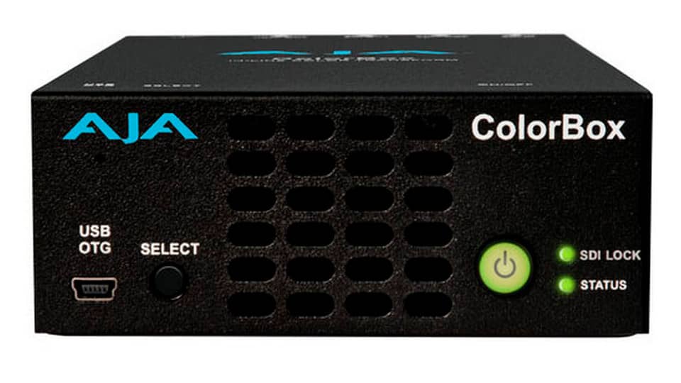 Преобразователь HDR/SDR, цветовой гаммы и LUT-таблиц AJA ColorBox