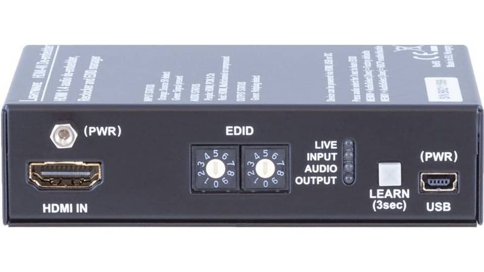 Де-эмбеддер аудио из HDMI LIGHTWARE HDMI-4K De-embedder