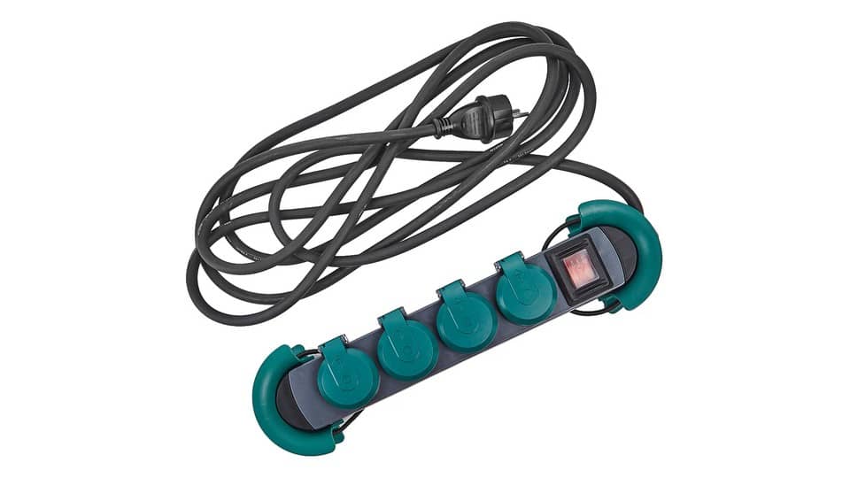 Изображения Electraline с заземлением 3х1.5 мм 4 м цвет черный