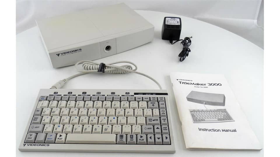 Изображения Videonics Titlemaker 3000, TM-3000