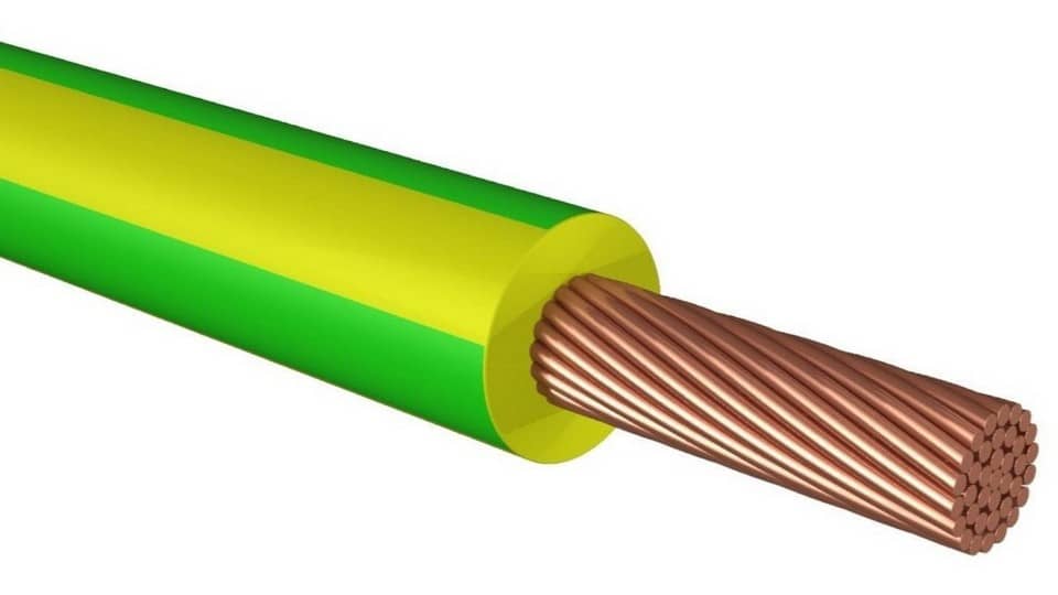 Изображения ПуГВнг(A)-LS 1х2,5 зелено-желтый, 1м