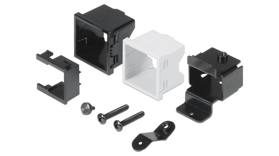 Крепление модулей сматывания кабелей для Cable Cubby F55 UT EXTRON Cable Cubby F55 Retractor Mounting Bracket Kit, 70-1353-02