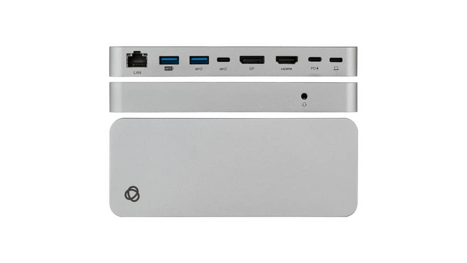 Адаптер USB-C (розетка) - HDMI, DisplayPort, RJ-45, USB-A, USB-C, аудио KRAMER KDock-5