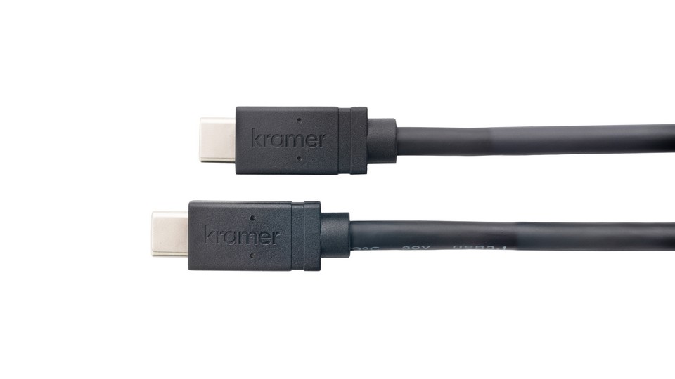 Кабель USB-C (вилка) - USB-C (вилка) KRAMER C-U32/FF-3
