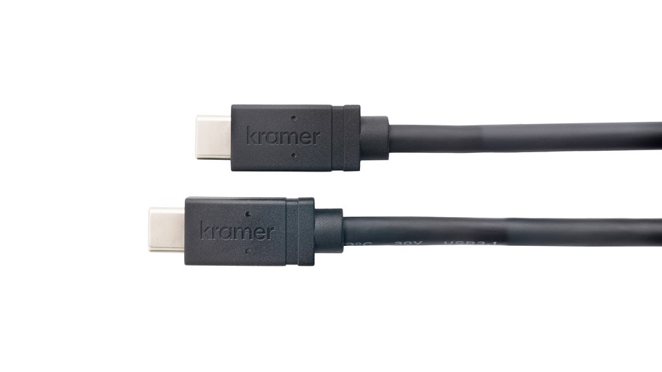 Кабель USB-C (вилка) - USB-C (вилка) KRAMER CA-U32/FF-10