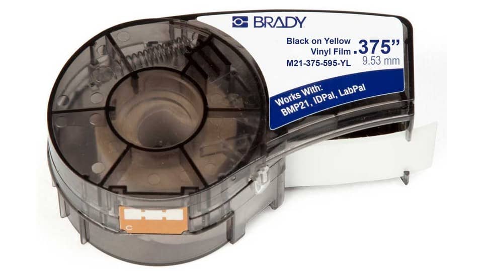 Изображения BRADY M21-375-595-YL (9,53 мм), brd142803