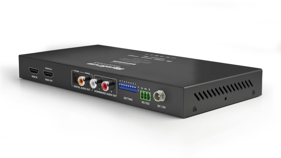 Масштабатор HDMI в HDMI, аудио WYRESTORM EXP-CON-H2-DD