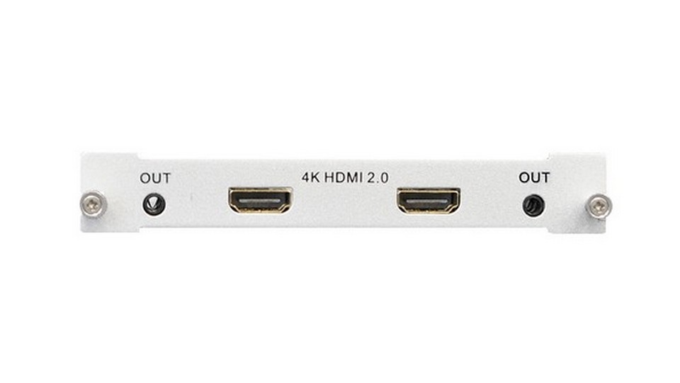 Плата на 2 выхода HDMI и аналогового аудио QTEX QVP CH4K-2OUT
