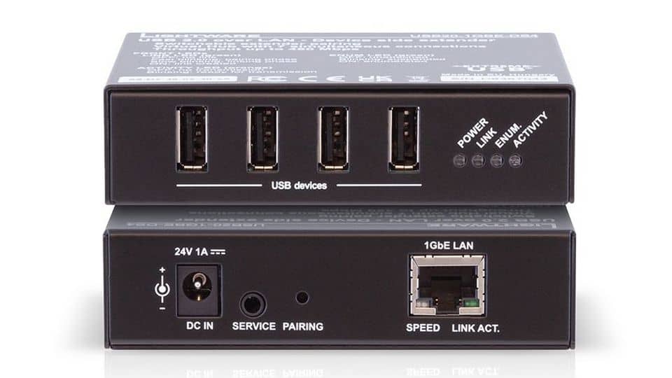 Изображения LIGHTWARE USB20-1GBE-DS4